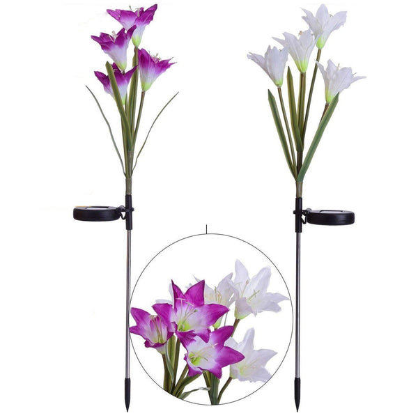 Solar Garden Flower Lights