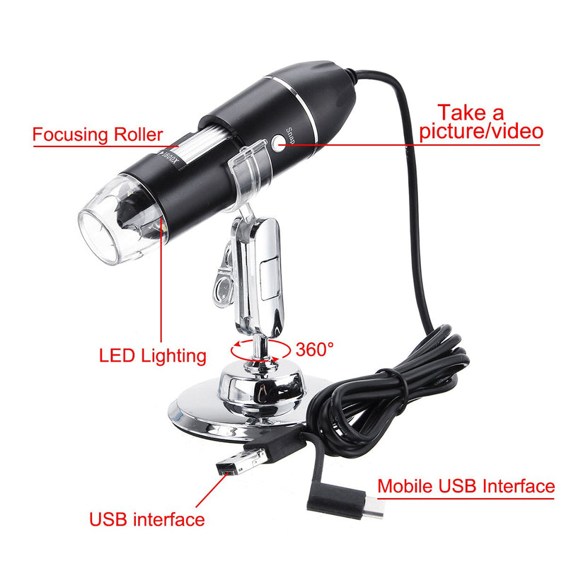 Portable HD Microscope Camera