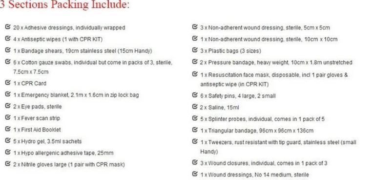 Heavy Duty Survival Kit