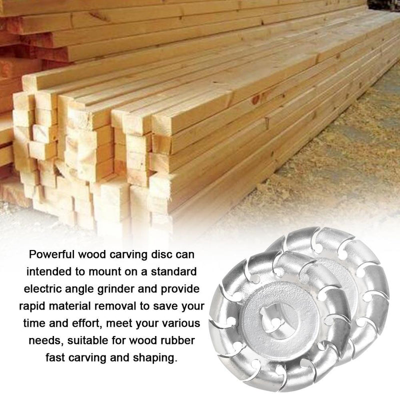 12 Teeth Wood Carving Disk