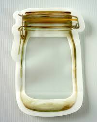 Mason Jar Zipper Bags